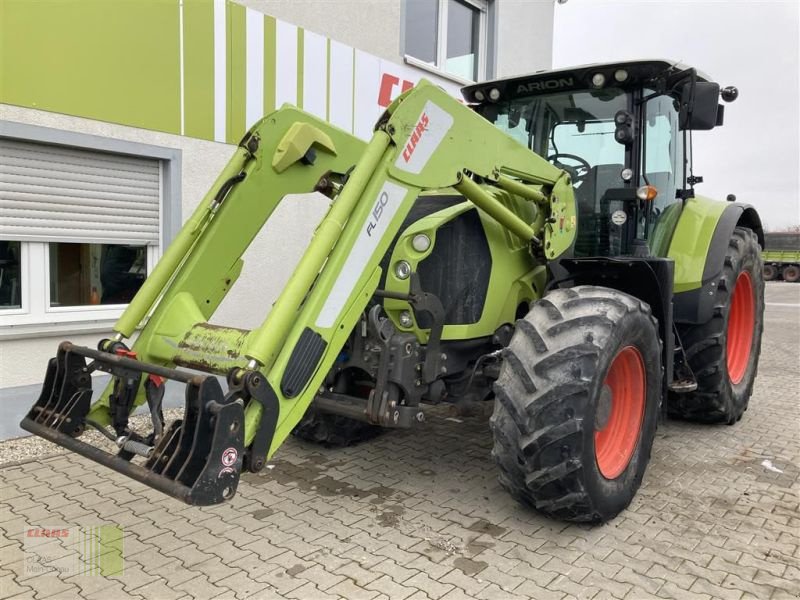 Traktor des Typs CLAAS ARION 650 CEBIS, Gebrauchtmaschine in Wassertrüdingen (Bild 1)