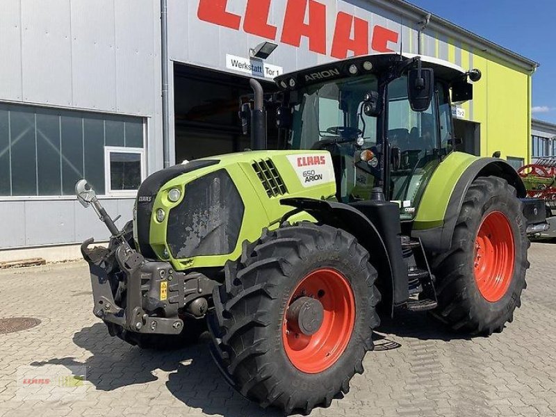 Traktor van het type CLAAS Arion 650 CEBIS, Gebrauchtmaschine in Schwülper (Foto 2)