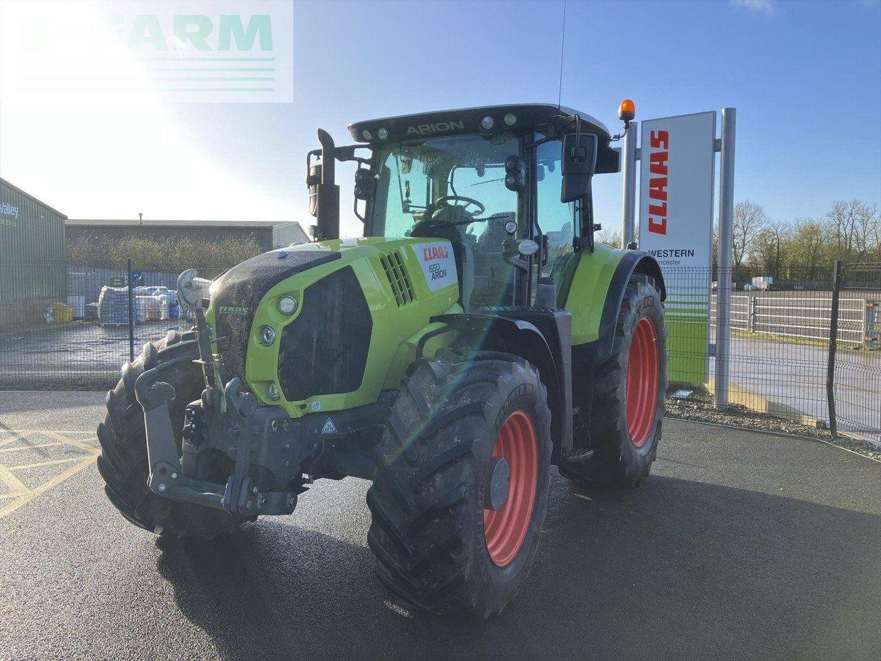 Traktor типа CLAAS ARION 650 CEBIS, Gebrauchtmaschine в CIRENCESTER (Фотография 3)