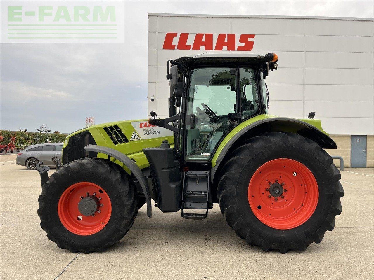 Traktor του τύπου CLAAS ARION 650 CEBIS, Gebrauchtmaschine σε SUFFOLK (Φωτογραφία 9)