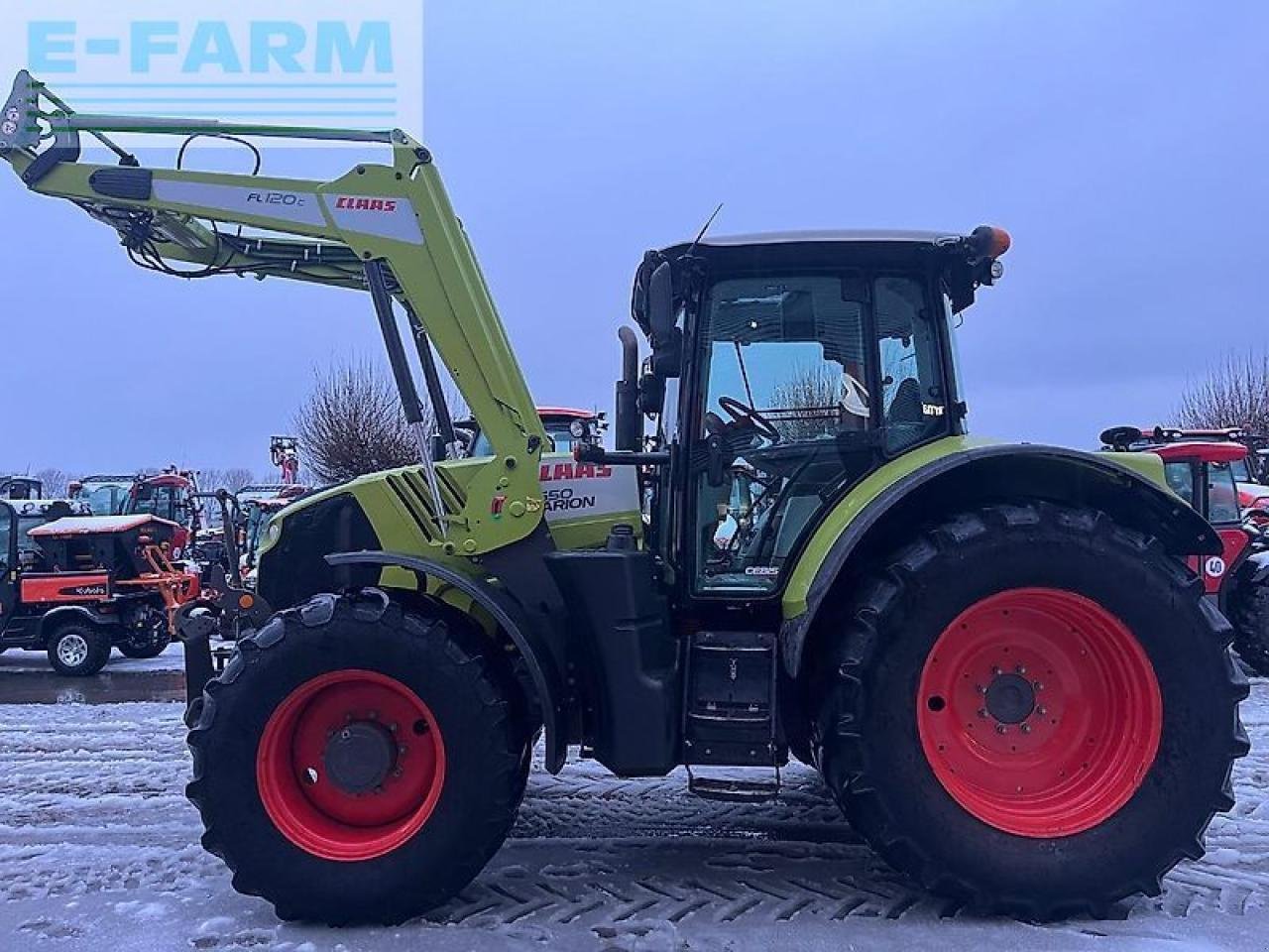 Traktor des Typs CLAAS arion 650 cebis, Gebrauchtmaschine in HEMMINGEN (Bild 2)