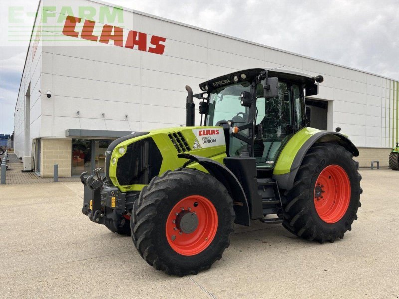 Traktor van het type CLAAS ARION 650 CEBIS, Gebrauchtmaschine in SUFFOLK (Foto 1)