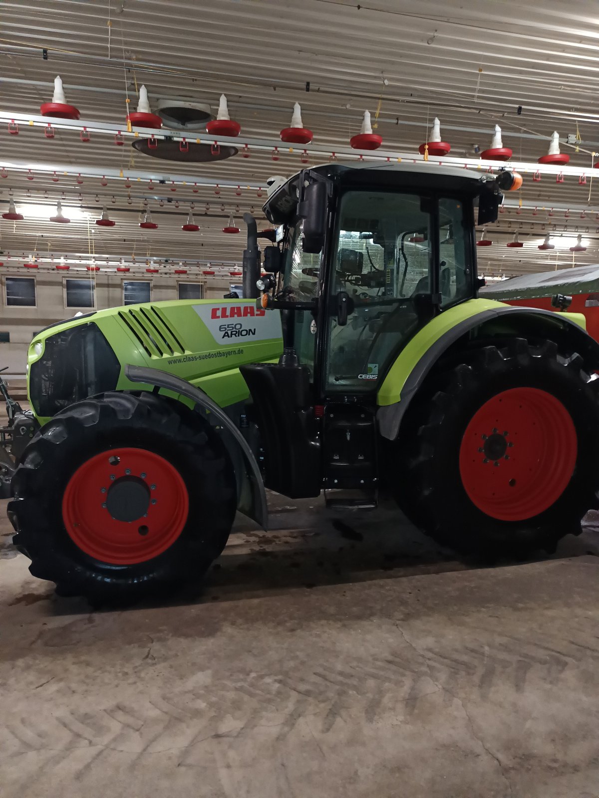 Traktor typu CLAAS Arion 650 CEBIS, Gebrauchtmaschine w Roßbach  (Zdjęcie 1)