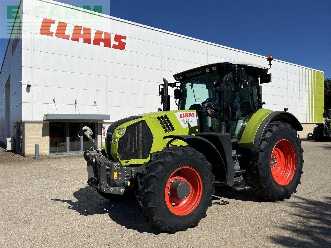 Traktor tip CLAAS ARION 650 CIS+, Gebrauchtmaschine in SUFFOLK (Poză 1)