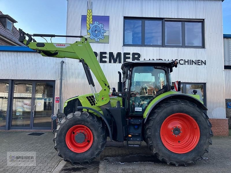 Traktor van het type CLAAS ARION 650 CIS + FL140 + Maxi-Care, Gebrauchtmaschine in Asendorf (Foto 1)