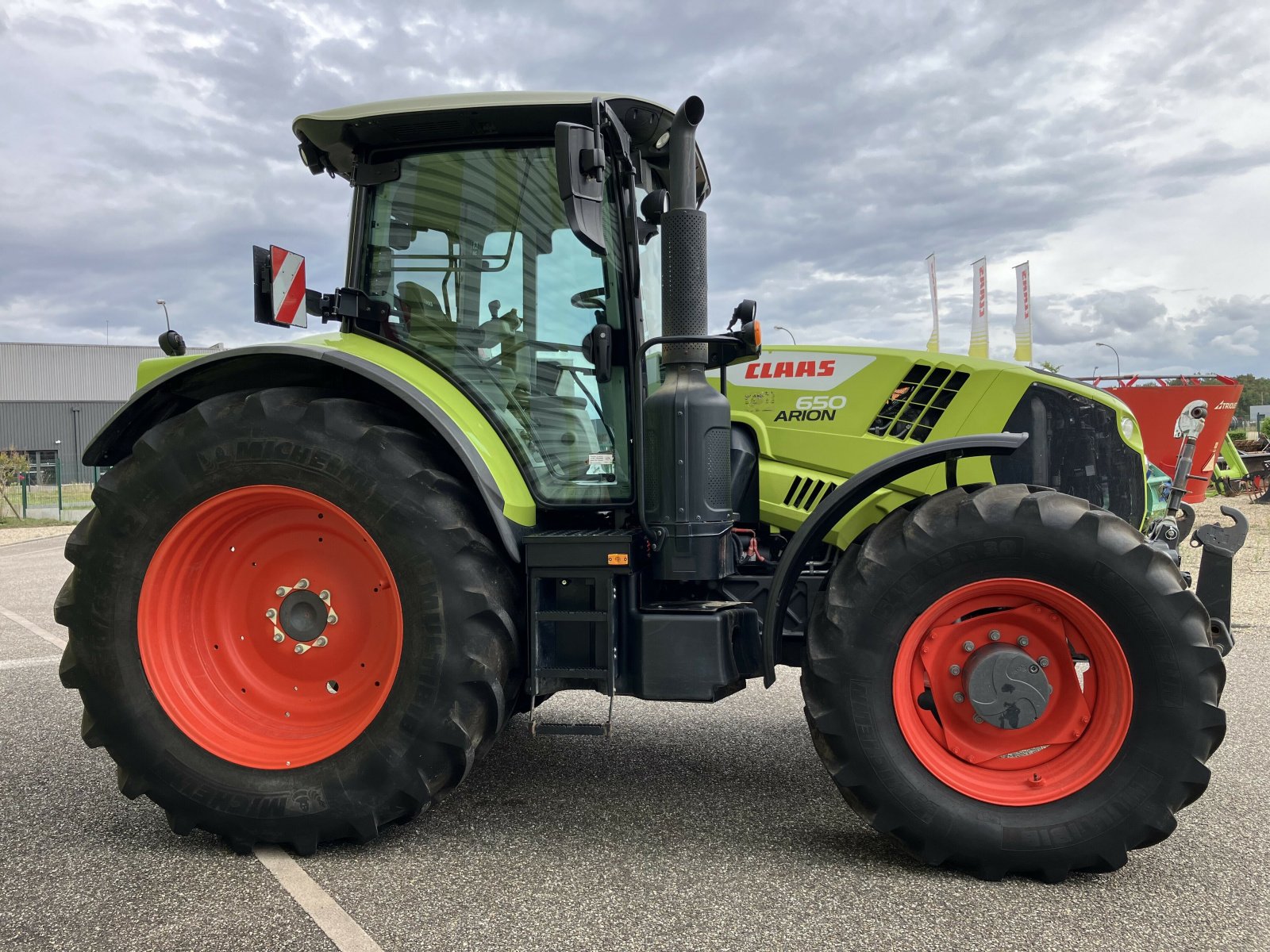 Traktor van het type CLAAS ARION 650 CIS + HEXASHIFT, Gebrauchtmaschine in ailias (Foto 5)