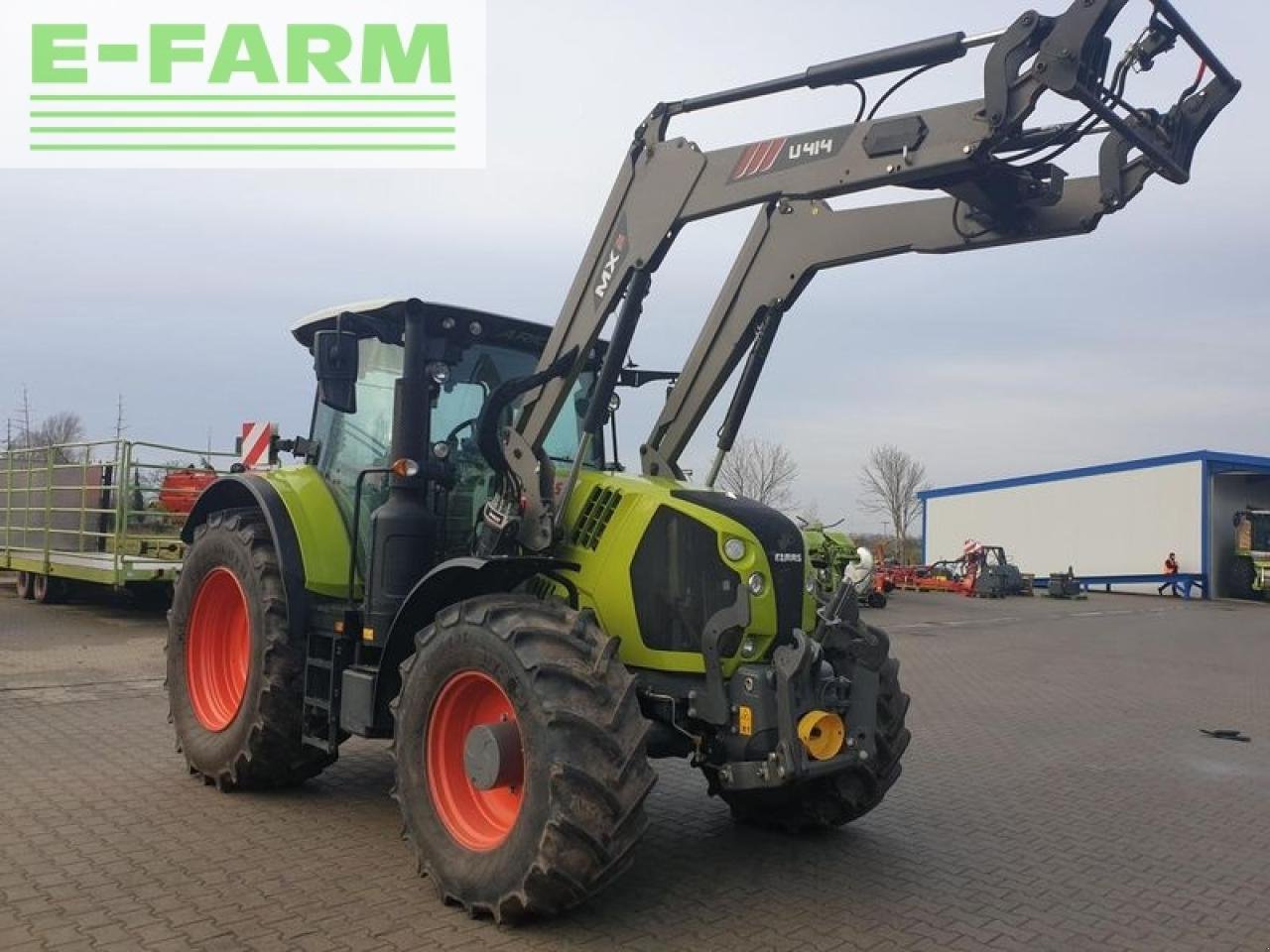 Traktor typu CLAAS arion 650 cis + mit fl mx u414, Gebrauchtmaschine v NEUENDORF AM SPECK (Obrázok 1)