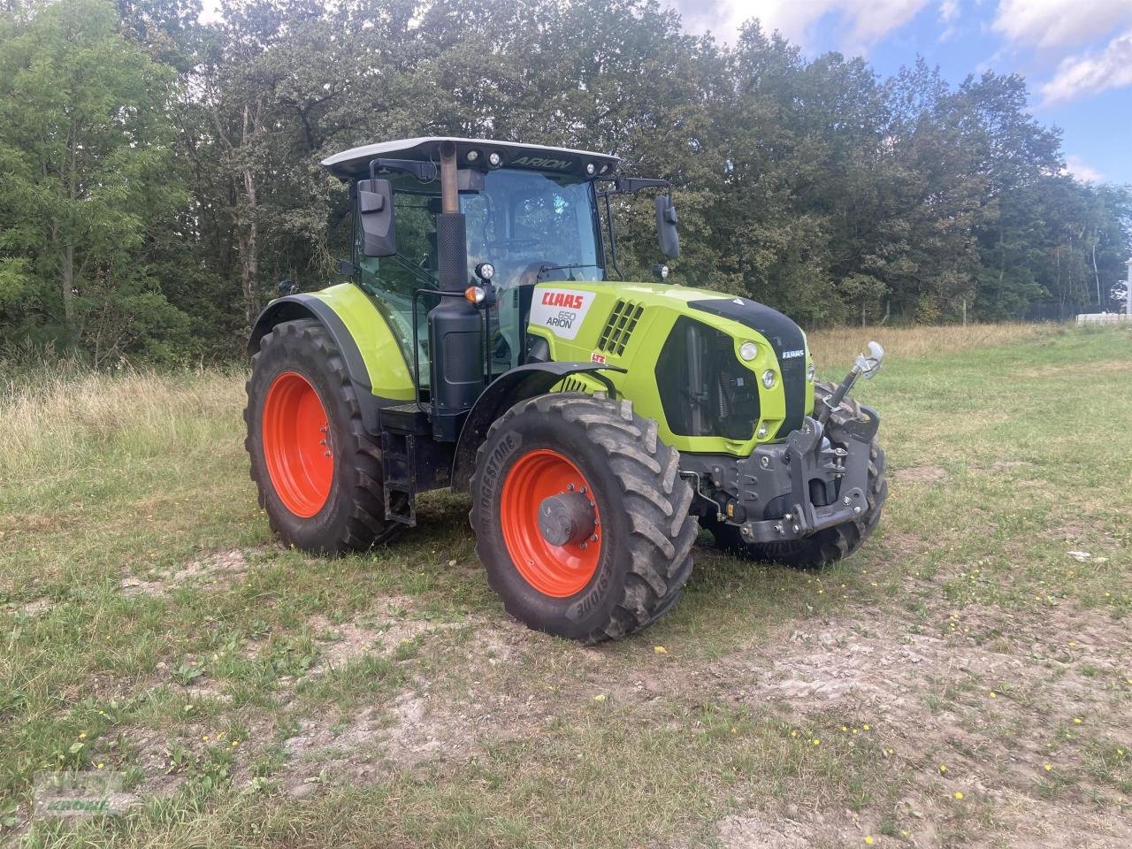 Traktor des Typs CLAAS Arion 650 CIS Plus, Gebrauchtmaschine in Zorbau (Bild 3)