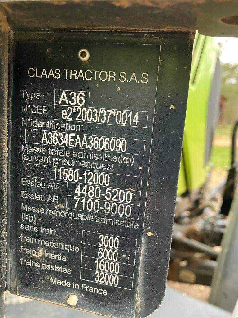 Traktor tip CLAAS ARION 650 CIS, Gebrauchtmaschine in VAROIS & CHAIGNOT (Poză 7)