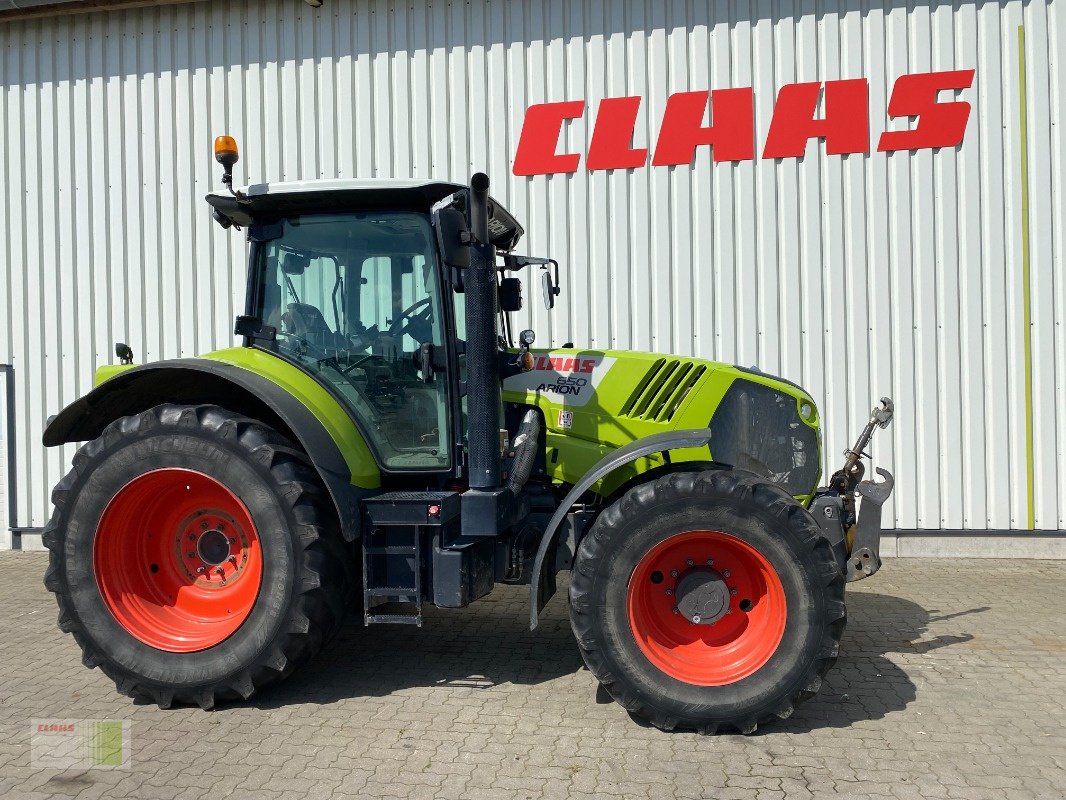 Traktor типа CLAAS ARION 650 CIS, Gebrauchtmaschine в Schenefeld (Фотография 7)