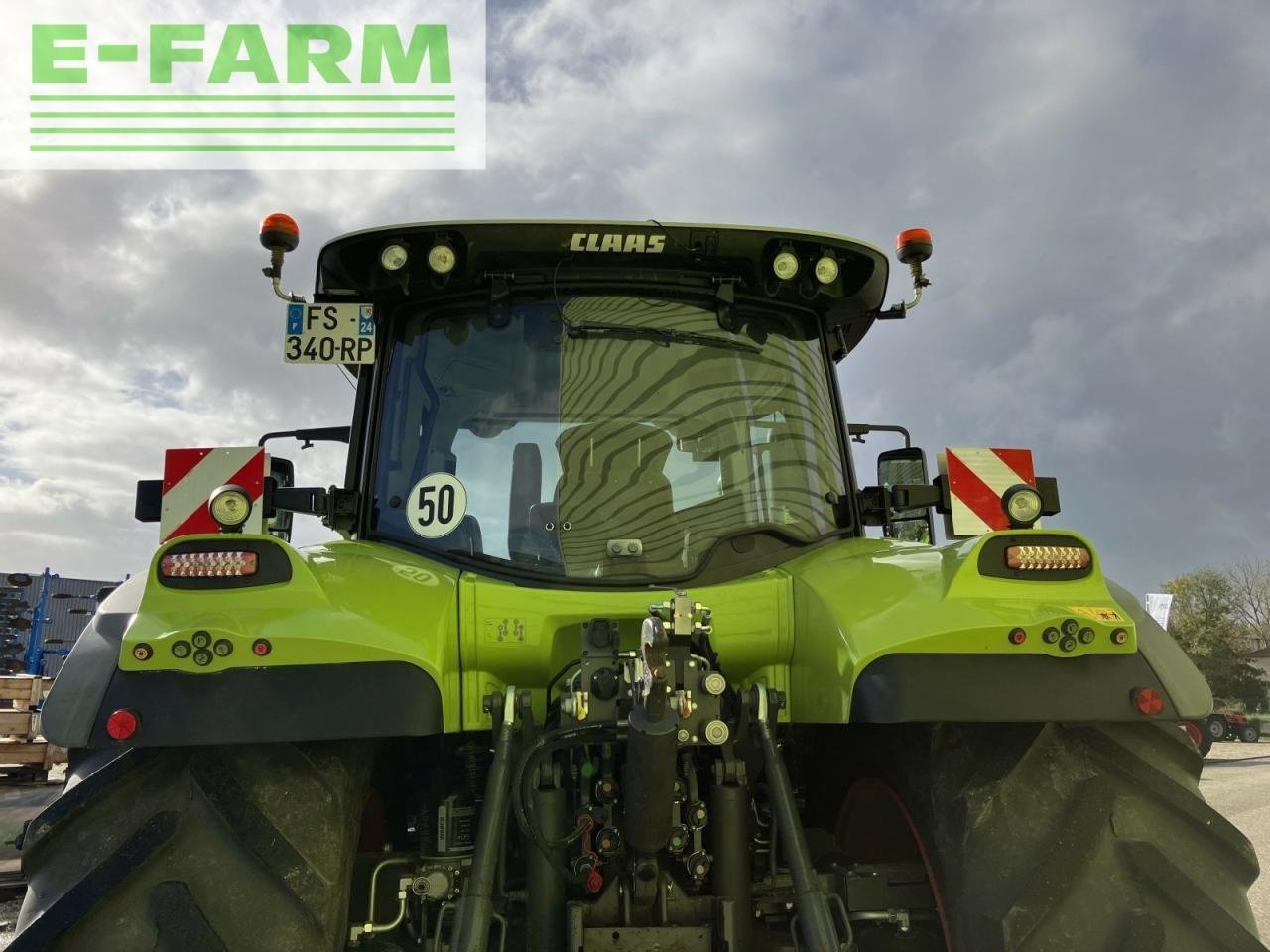 Traktor del tipo CLAAS arion 650 cmatic business, Gebrauchtmaschine en AILLAS (33 - GIRONDE) (Imagen 5)