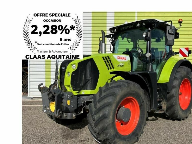 Traktor του τύπου CLAAS ARION 650 CMATIC BUSINESS, Gebrauchtmaschine σε CANCON (Φωτογραφία 1)