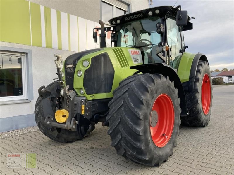 Traktor typu CLAAS ARION 650 CMATIC CEBIS, Gebrauchtmaschine w Vohburg (Zdjęcie 10)