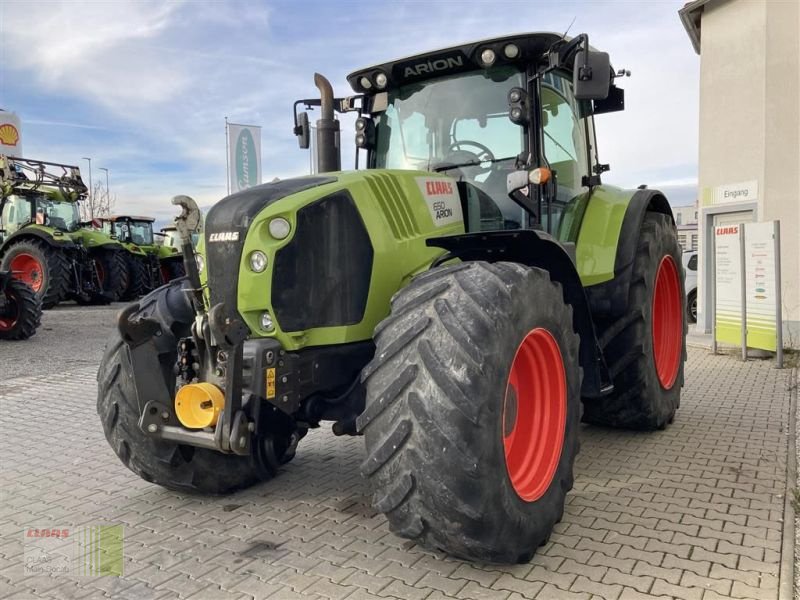 Traktor typu CLAAS ARION 650 CMATIC CEBIS, Gebrauchtmaschine w Vohburg (Zdjęcie 2)