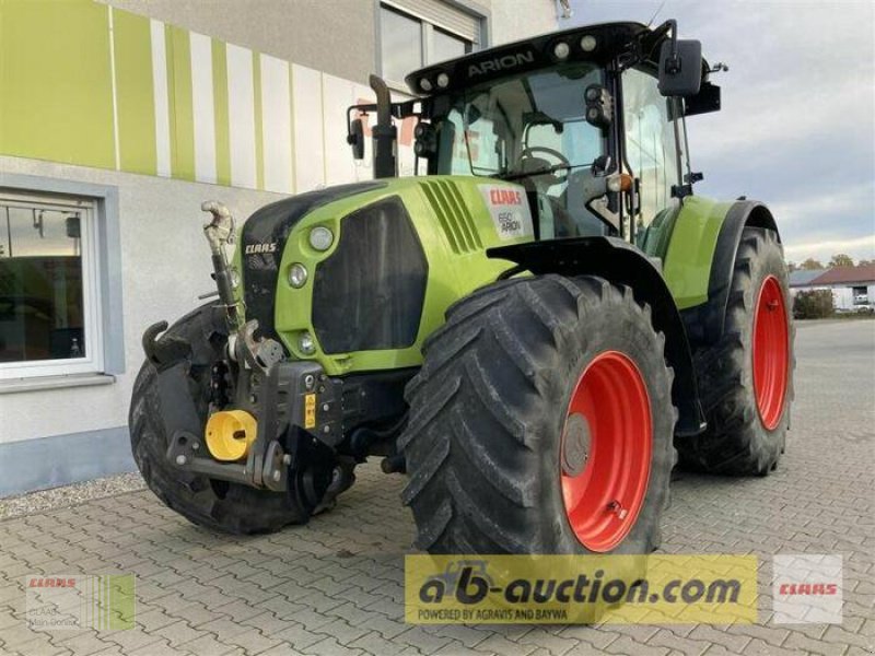 Traktor του τύπου CLAAS ARION 650 CMATIC CEBIS, Gebrauchtmaschine σε Aurach (Φωτογραφία 21)