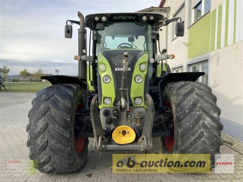 Traktor van het type CLAAS ARION 650 CMATIC CEBIS, Gebrauchtmaschine in Aurach (Foto 23)