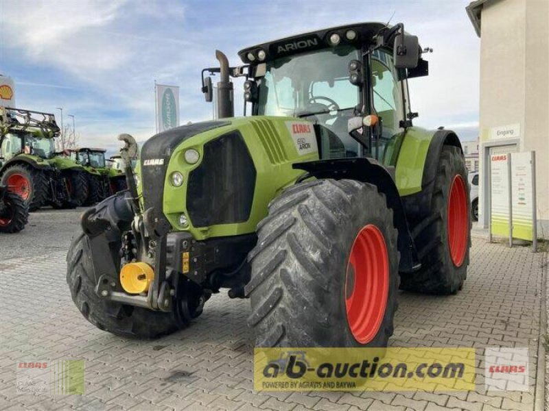 Traktor του τύπου CLAAS ARION 650 CMATIC CEBIS, Gebrauchtmaschine σε Aurach (Φωτογραφία 16)