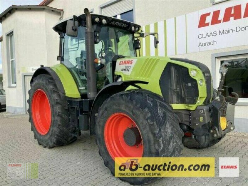 Traktor typu CLAAS ARION 650 CMATIC CEBIS, Gebrauchtmaschine v Aurach (Obrázek 1)