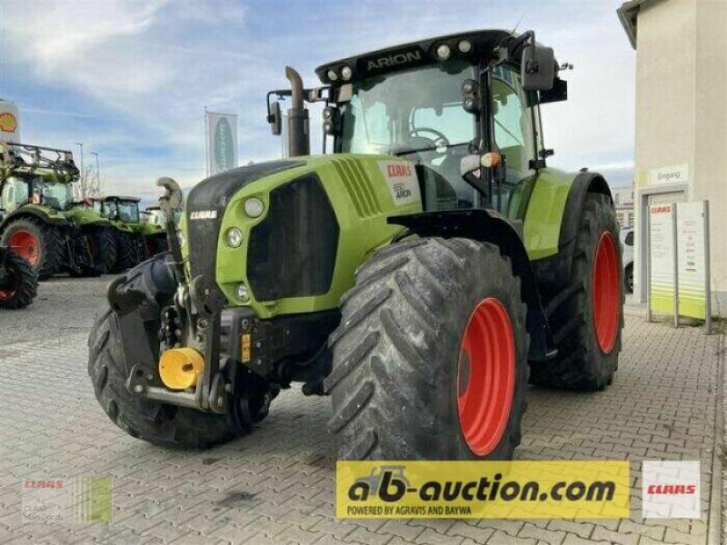 Traktor typu CLAAS ARION 650 CMATIC CEBIS, Gebrauchtmaschine w Aurach (Zdjęcie 16)