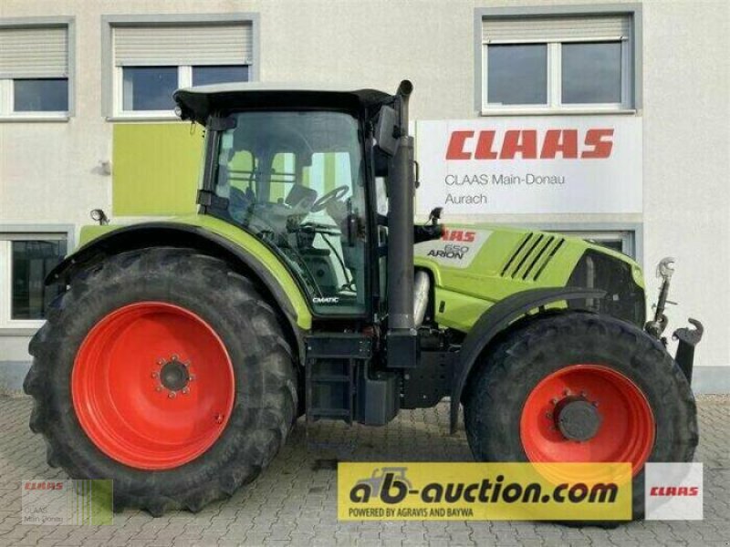 Traktor typu CLAAS ARION 650 CMATIC CEBIS, Gebrauchtmaschine w Aurach (Zdjęcie 27)