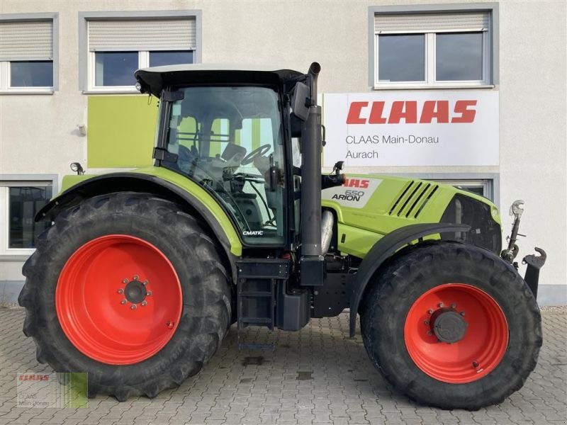 Traktor des Typs CLAAS ARION 650 CMATIC CEBIS, Gebrauchtmaschine in Wassertrüdingen (Bild 3)