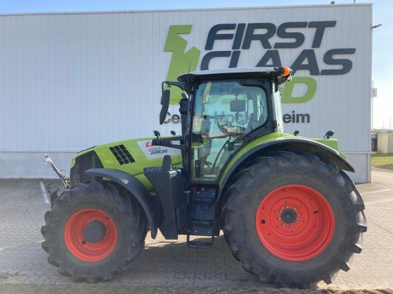 Traktor Türe ait CLAAS ARION 650 CMATIC CEBIS, Gebrauchtmaschine içinde Hockenheim (resim 10)