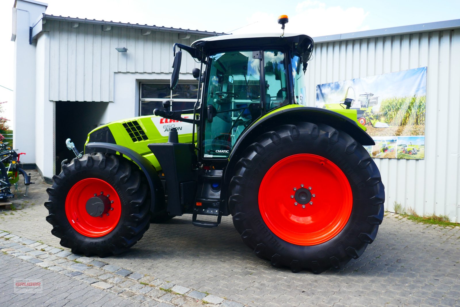 Traktor typu CLAAS Arion 650 Cmatic Cebis, Gebrauchtmaschine w Dorfen (Zdjęcie 7)