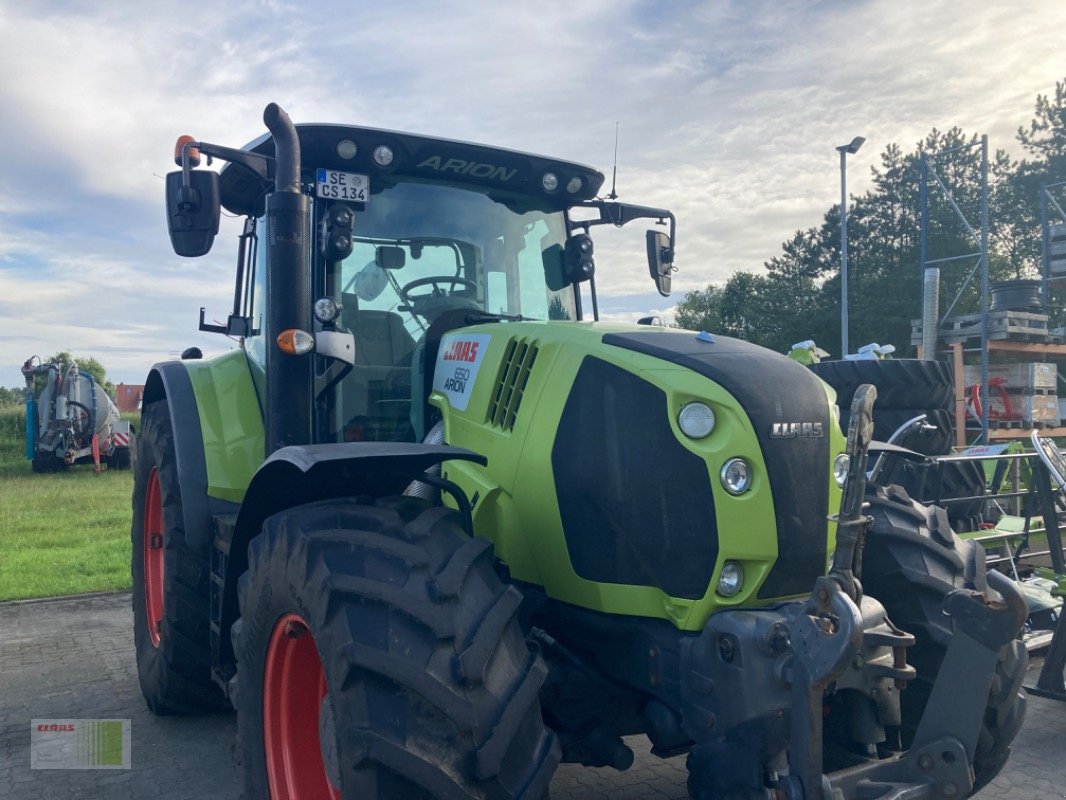 Traktor Türe ait CLAAS Arion 650 Cmatic Cebis, Gebrauchtmaschine içinde Alveslohe (resim 5)