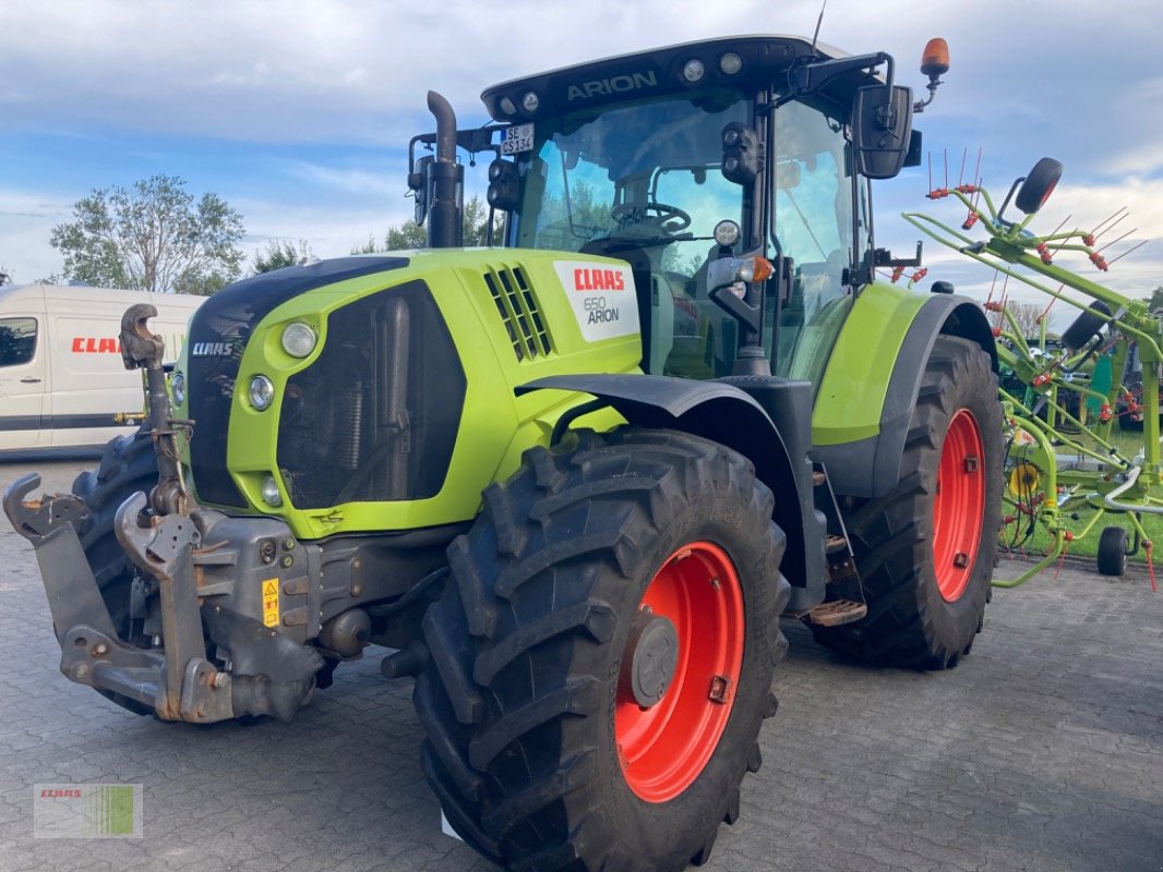 Traktor typu CLAAS Arion 650 Cmatic Cebis, Gebrauchtmaschine v Alveslohe (Obrázek 1)