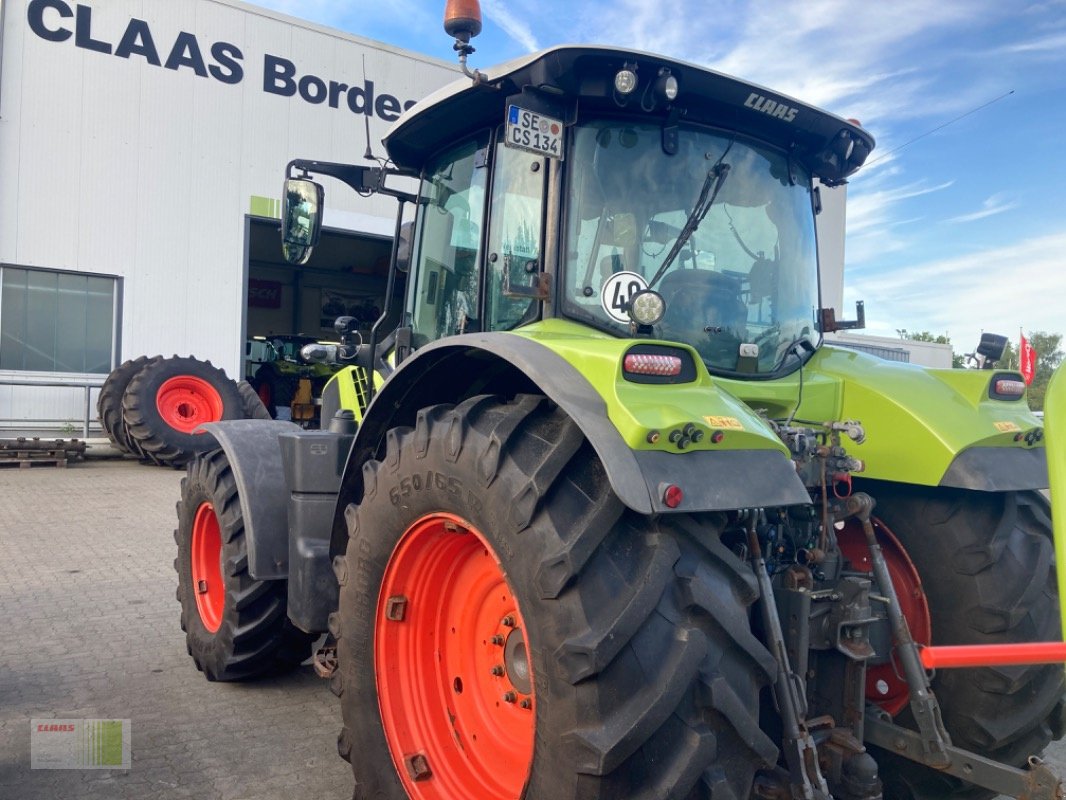 Traktor Türe ait CLAAS Arion 650 Cmatic Cebis, Gebrauchtmaschine içinde Alveslohe (resim 4)