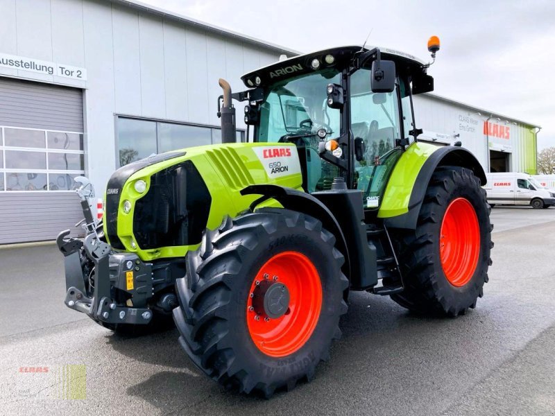 Traktor van het type CLAAS ARION 650 CMATIC, nur 5.297 h. !, Gebrauchtmaschine in Molbergen (Foto 1)