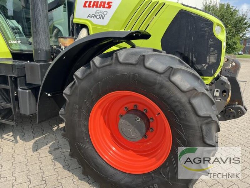 Traktor typu CLAAS ARION 650 CMATIC TIER 4I, Gebrauchtmaschine w Alpen (Zdjęcie 10)