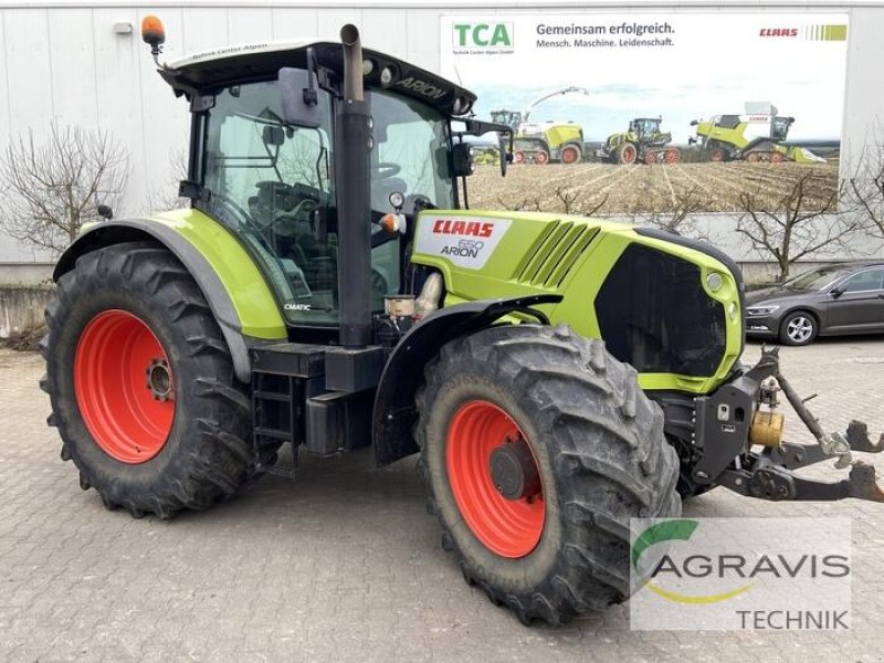 Traktor del tipo CLAAS ARION 650 CMATIC TIER 4I, Gebrauchtmaschine en Alpen (Imagen 1)