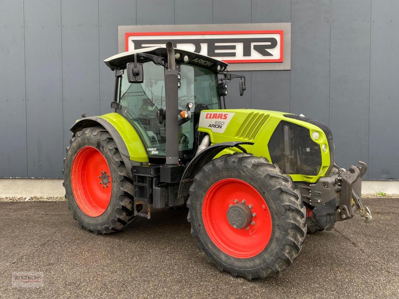 Traktor des Typs CLAAS Arion 650 Cmatic, Gebrauchtmaschine in Tuntenhausen (Bild 2)