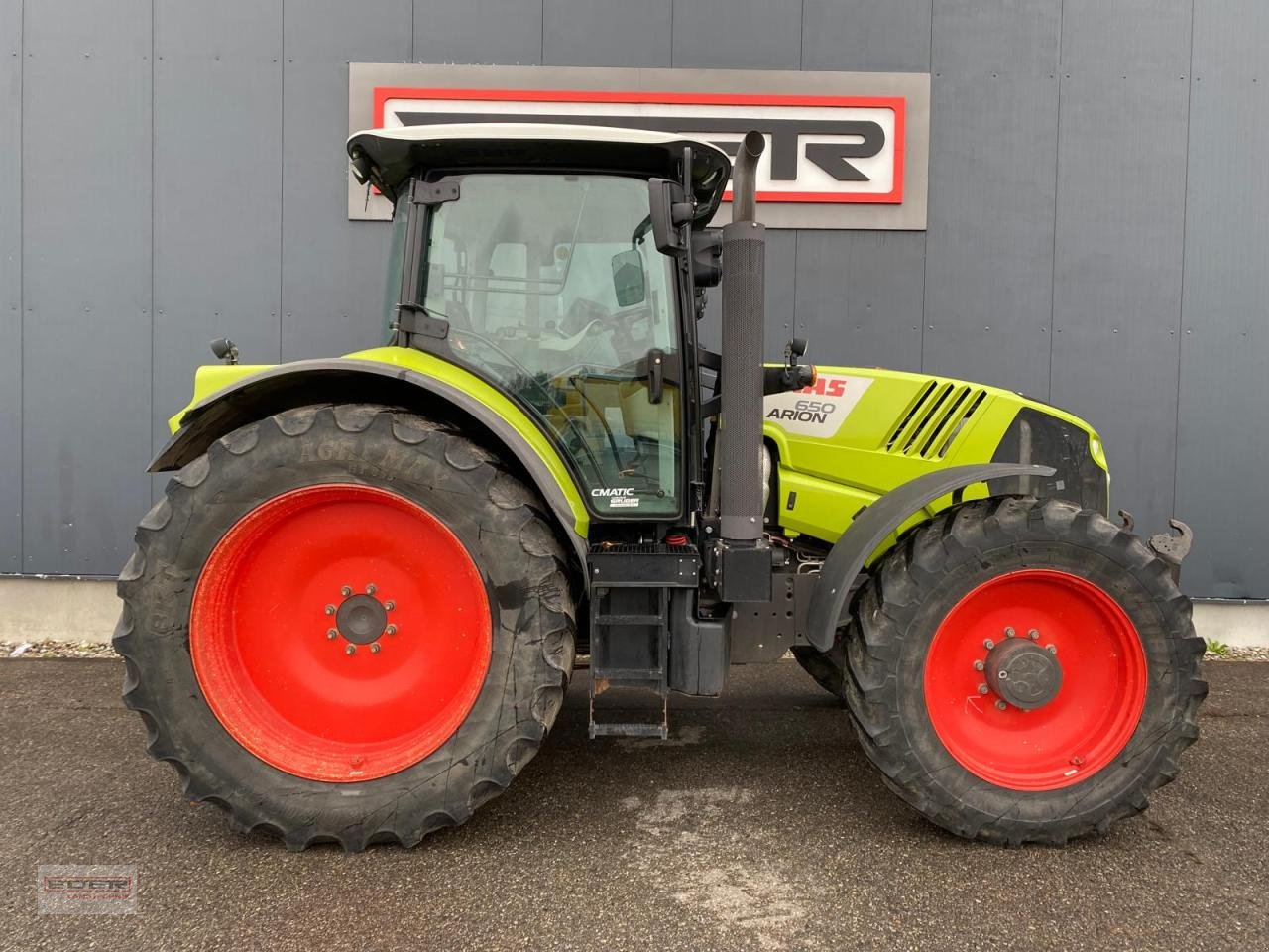 Traktor des Typs CLAAS Arion 650 Cmatic, Gebrauchtmaschine in Tuntenhausen (Bild 5)