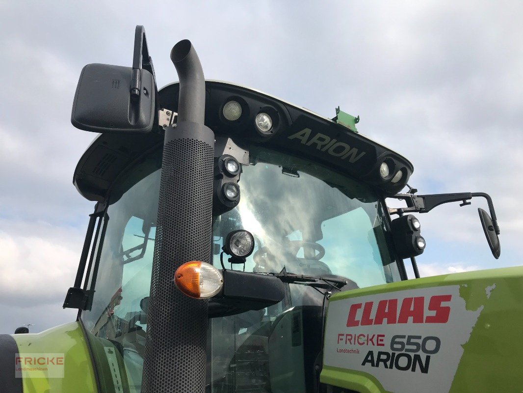 Traktor typu CLAAS Arion 650 Hexashift Cebis, Gebrauchtmaschine v Demmin (Obrázek 8)