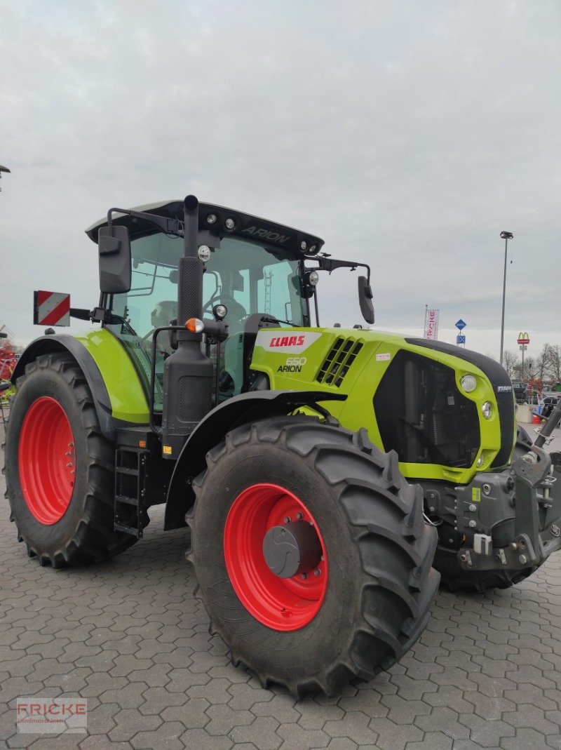 Traktor of the type CLAAS Arion 650 HEXASHIFT CIS+, Gebrauchtmaschine in Bockel - Gyhum (Picture 18)