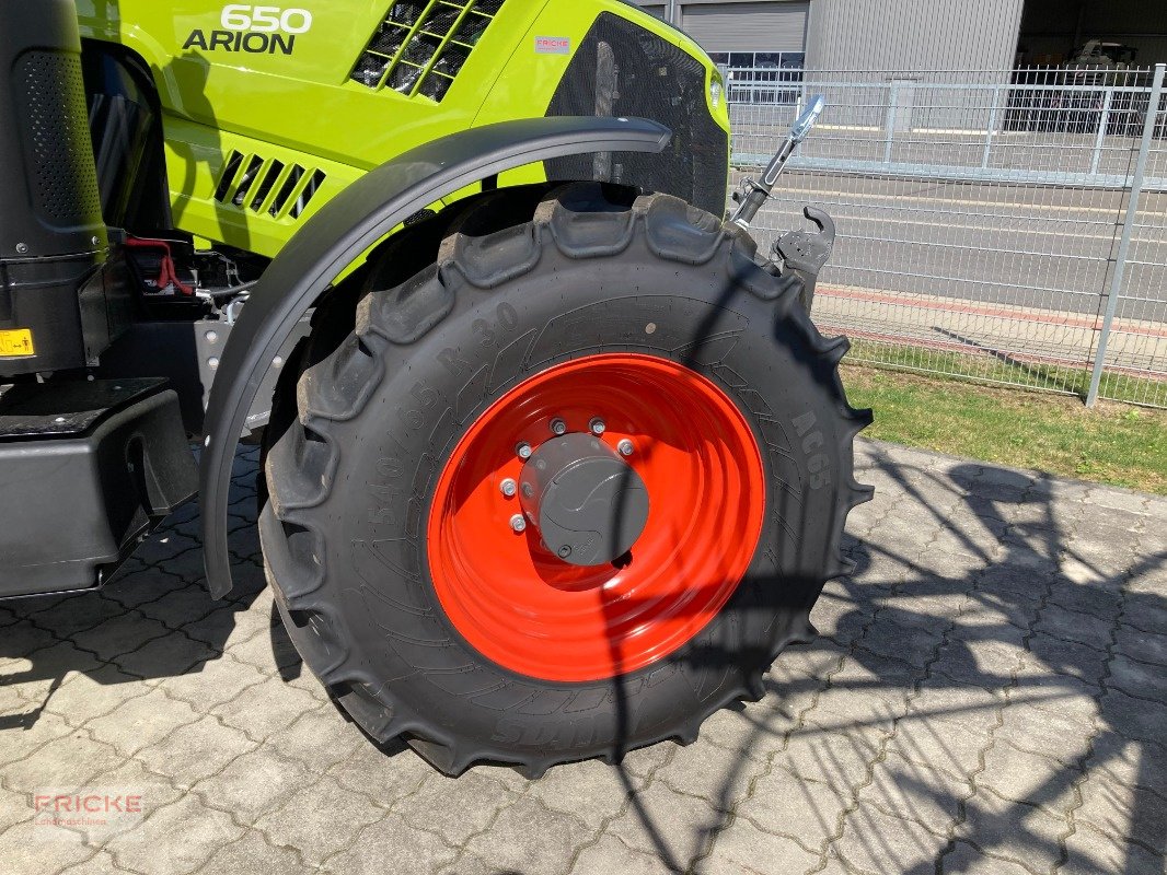 Traktor typu CLAAS Arion 650 Hexashift Cis, Gebrauchtmaschine w Bockel - Gyhum (Zdjęcie 11)