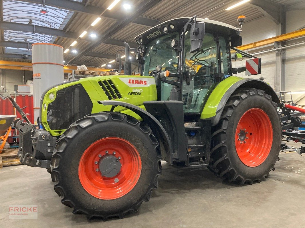 Traktor van het type CLAAS Arion 650 Hexashift CIS, Gebrauchtmaschine in Bockel - Gyhum (Foto 1)