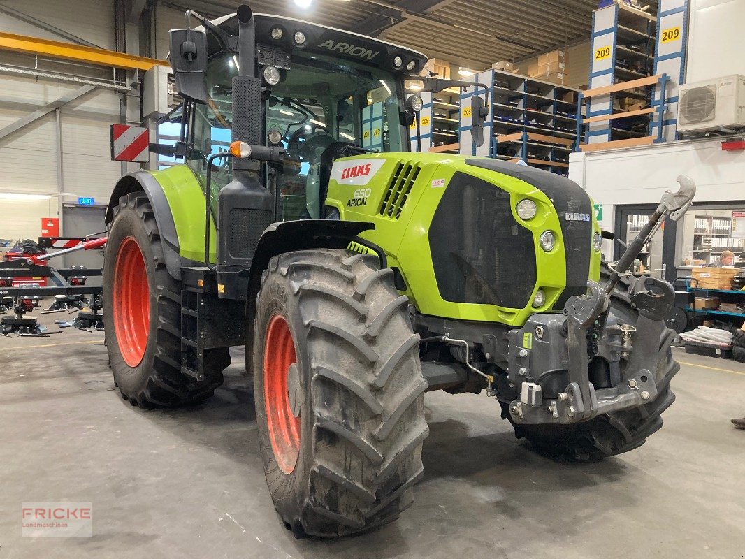 Traktor del tipo CLAAS Arion 650 Hexashift CIS, Gebrauchtmaschine In Bockel - Gyhum (Immagine 3)