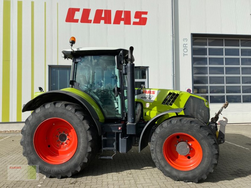 Traktor Türe ait CLAAS ARION 650 HEXASHIFT CIS, Gebrauchtmaschine içinde Risum-Lindholm (resim 1)