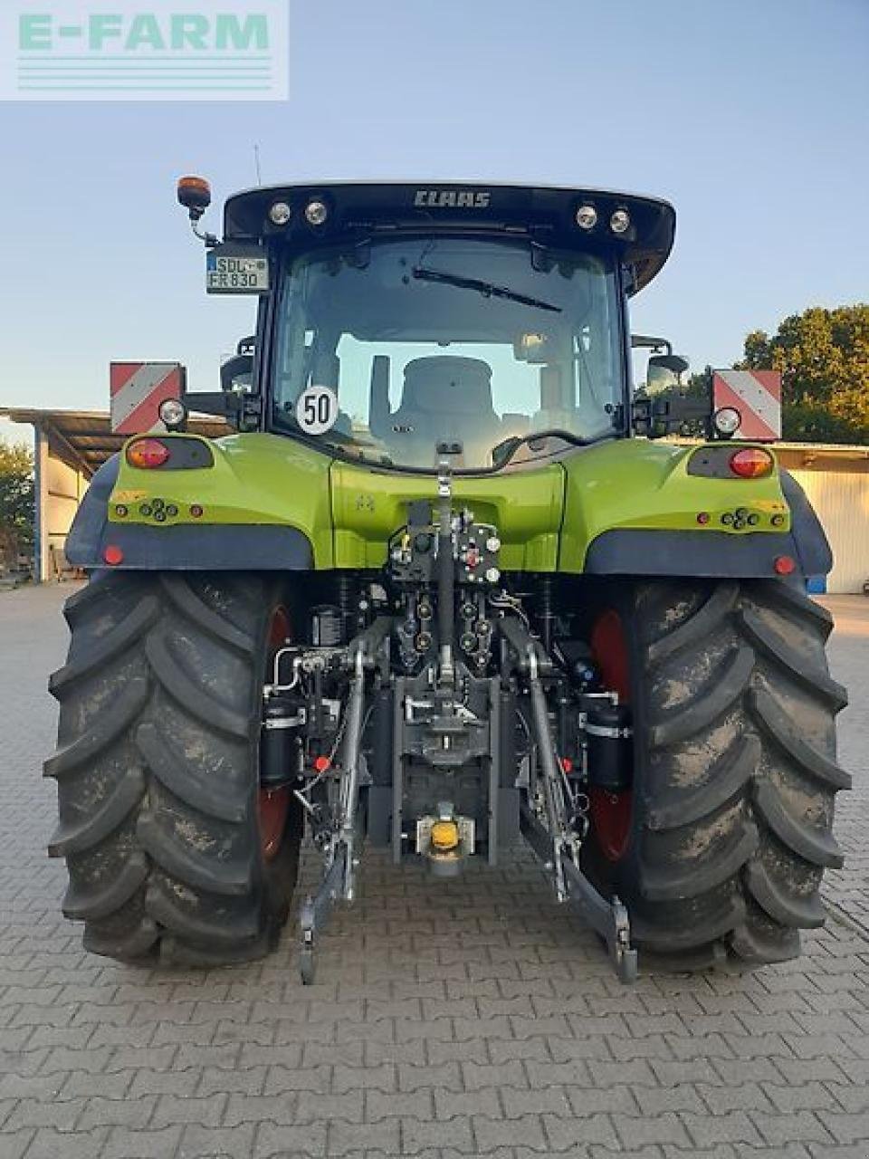 Traktor des Typs CLAAS arion 650 hexashift, Gebrauchtmaschine in NEUENDORF AM SPECK (Bild 2)