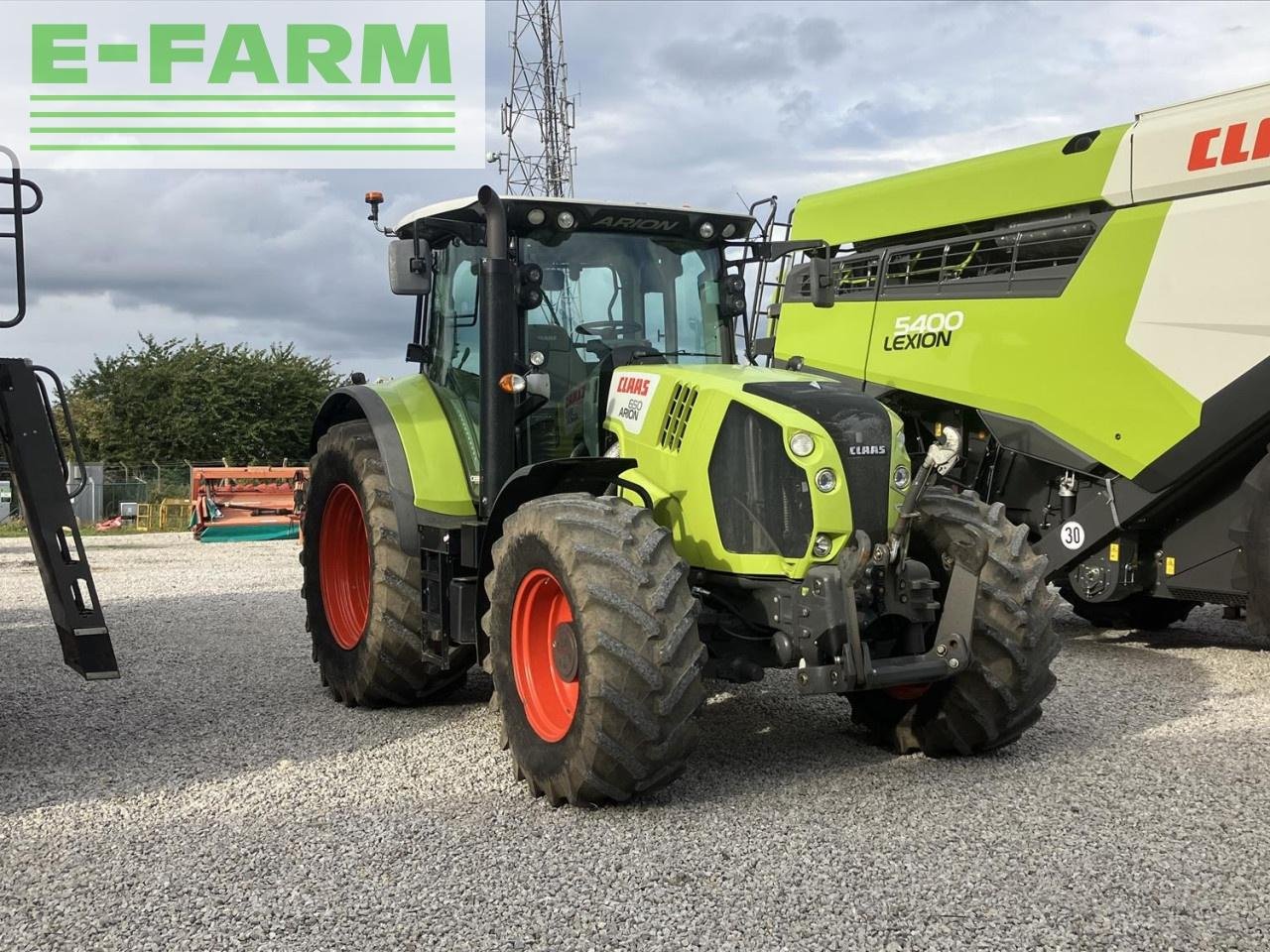 Traktor del tipo CLAAS ARION 650, Gebrauchtmaschine en SINDERBY, THIRSK (Imagen 1)