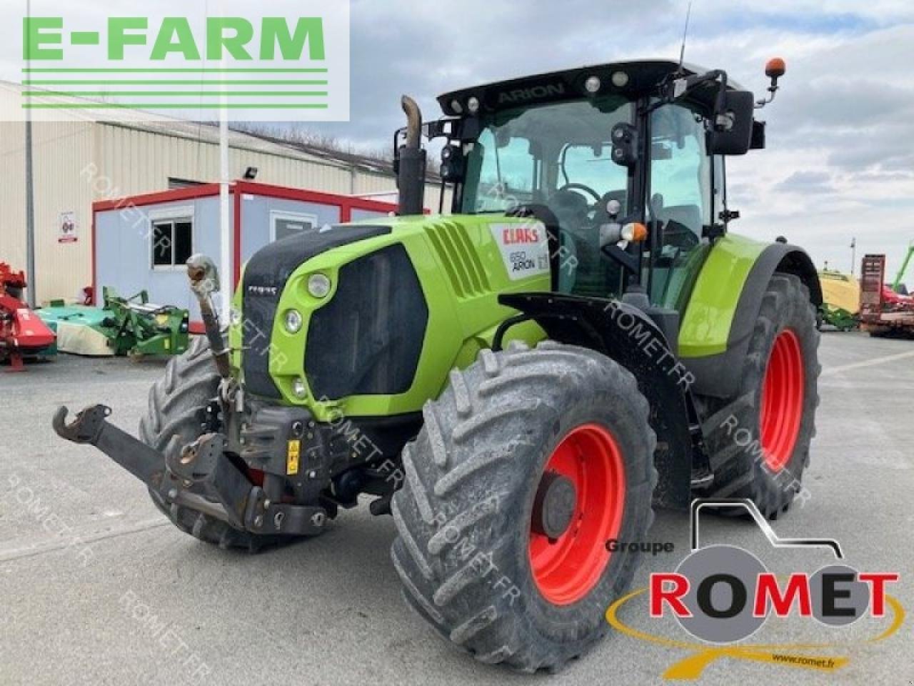 Traktor типа CLAAS arion 650, Gebrauchtmaschine в GENNES-SUR-GLAIZE (Фотография 1)