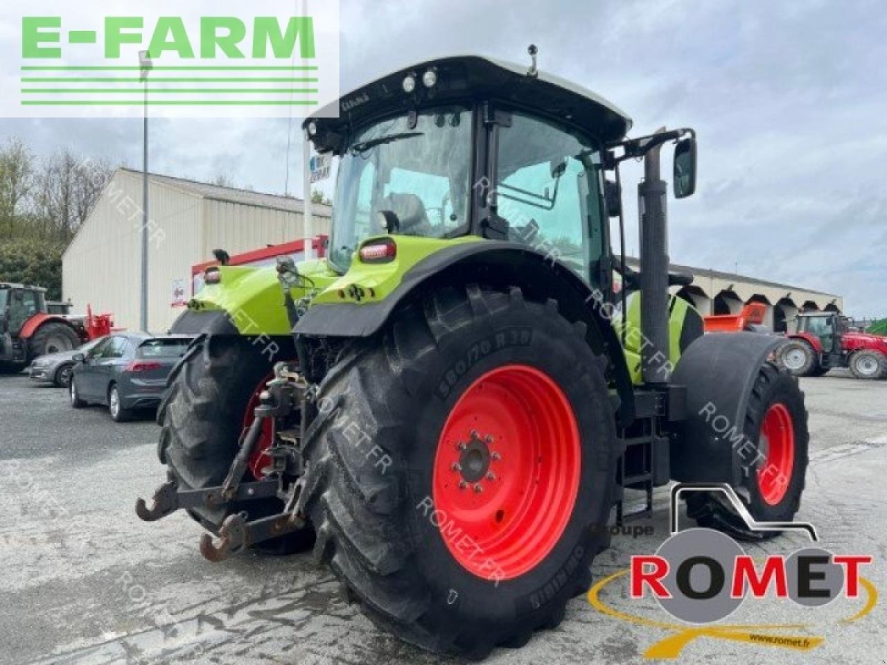 Traktor typu CLAAS arion 650, Gebrauchtmaschine w GENNES-SUR-GLAIZE (Zdjęcie 4)