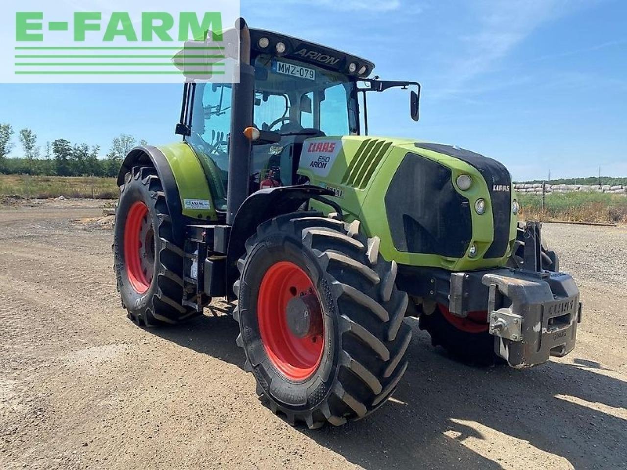 Traktor Türe ait CLAAS arion 650, Gebrauchtmaschine içinde SZEGED (resim 2)