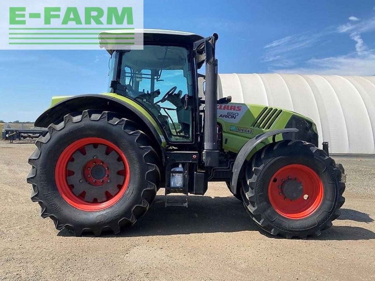 Traktor Türe ait CLAAS arion 650, Gebrauchtmaschine içinde SZEGED (resim 8)