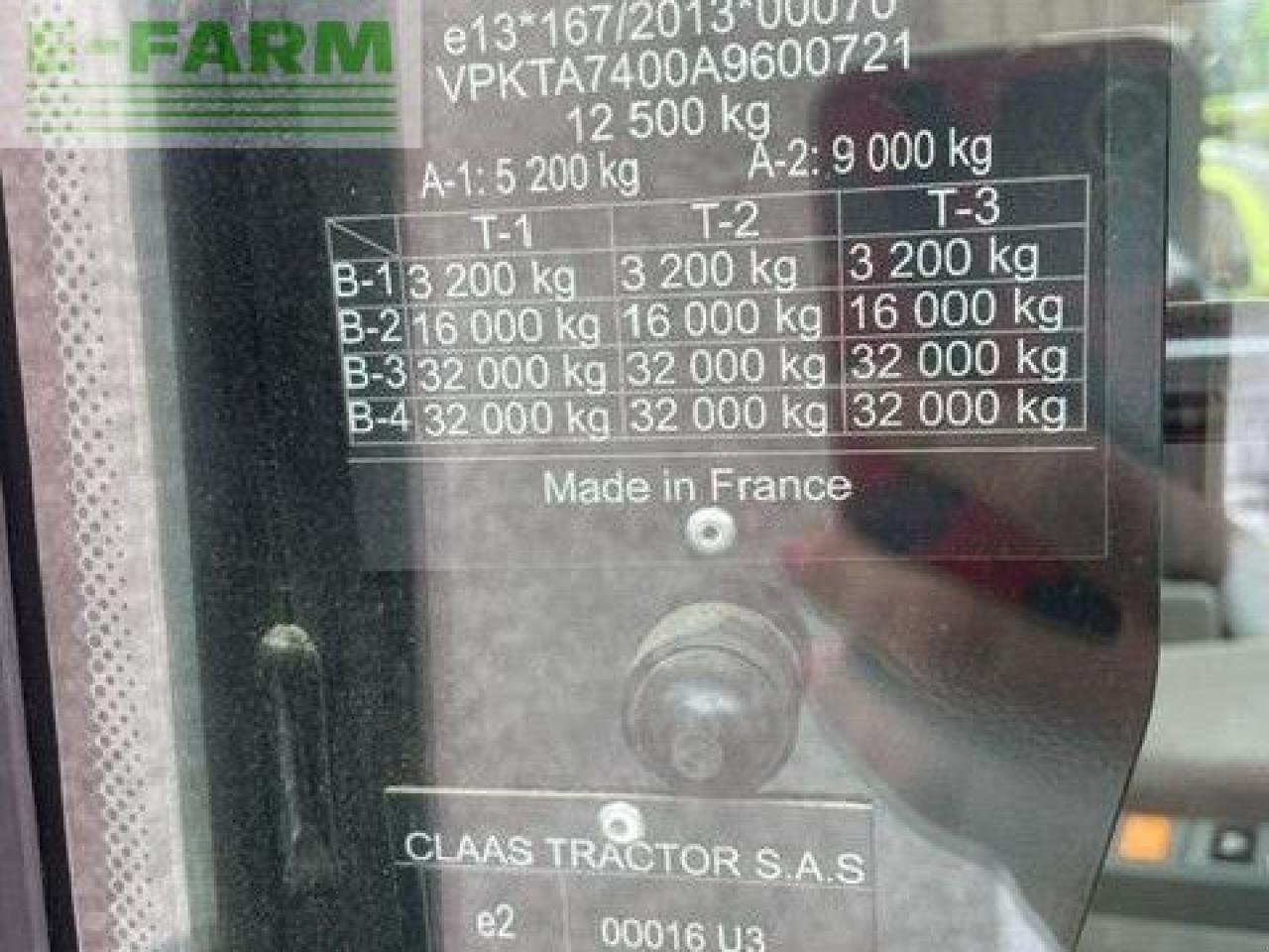 Traktor typu CLAAS ARION 650, Gebrauchtmaschine w OLDMELDRUM, INVERURIE (Zdjęcie 3)