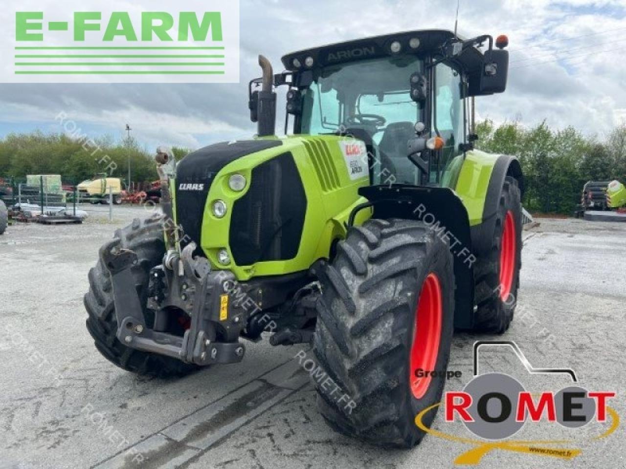 Traktor typu CLAAS arion 650, Gebrauchtmaschine w GENNES-SUR-GLAIZE (Zdjęcie 1)