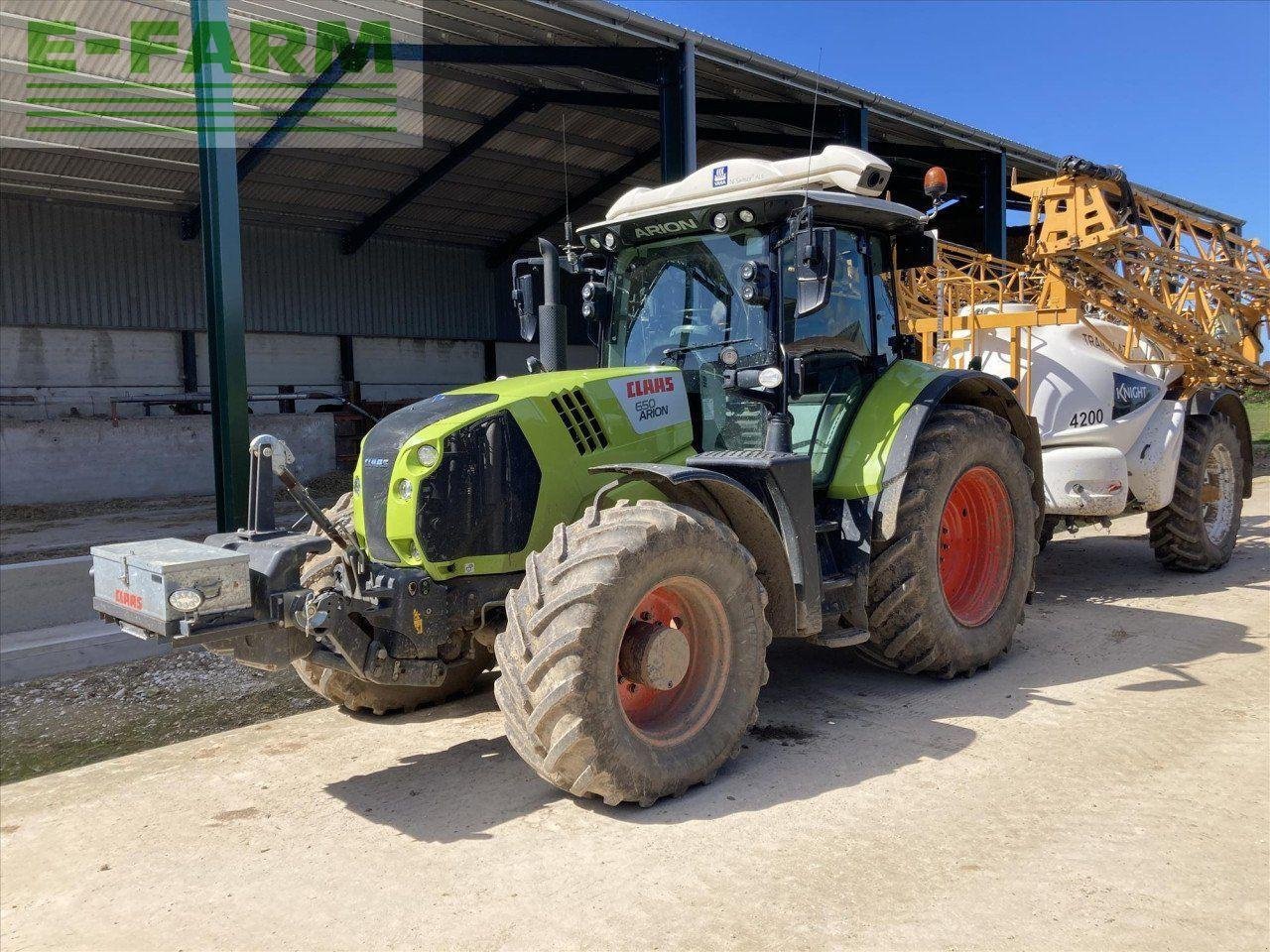 Traktor typu CLAAS ARION 650, Gebrauchtmaschine v WILBERFOSS, YORK (Obrázek 10)